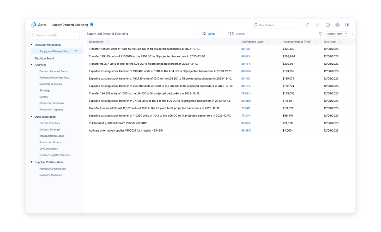 Decision Engagement screenshot